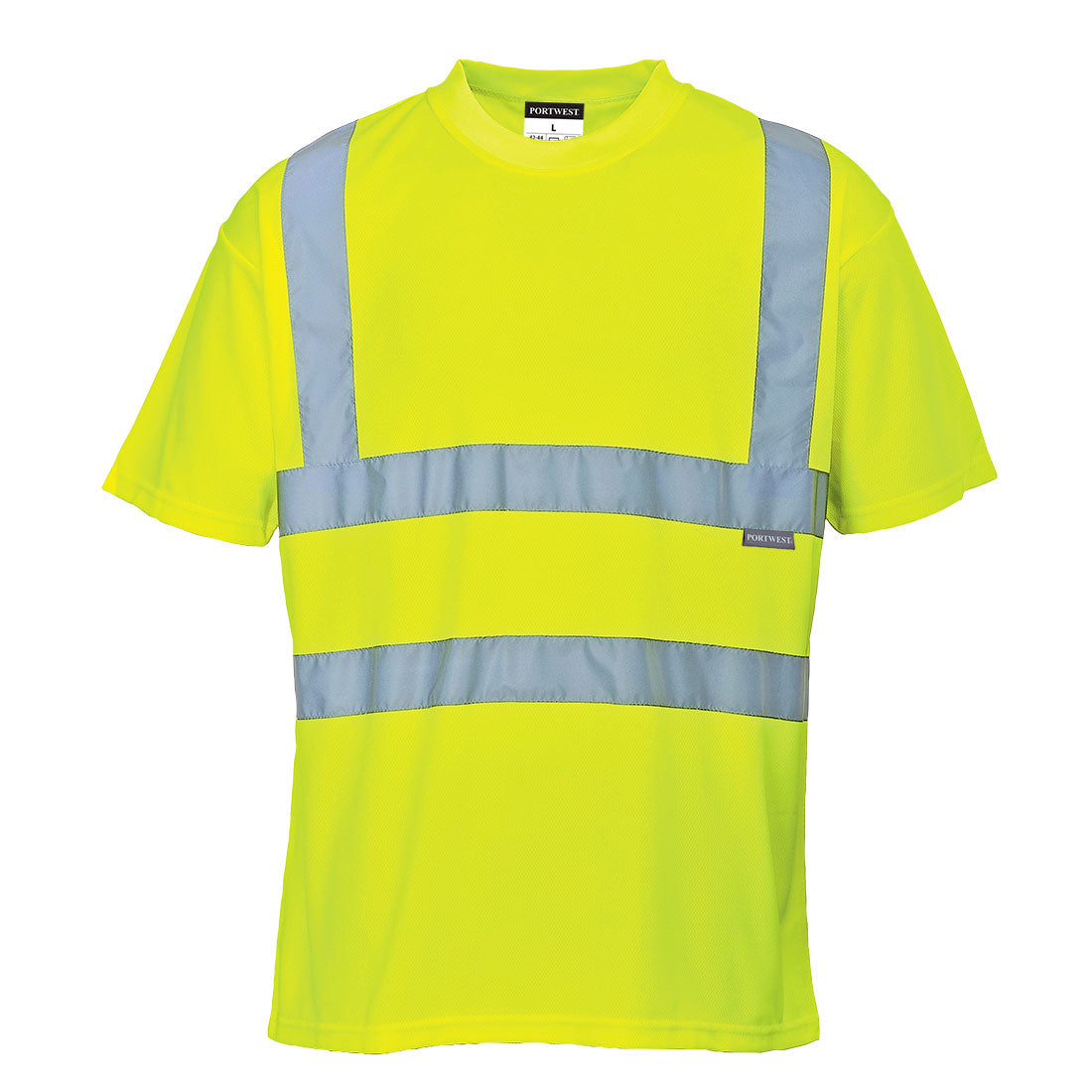 Portwest Hi-Vis T-Shirt S/S , Yel...
