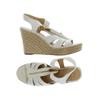 Michael Michael Kors Damen Sandale, Gr. 40, weiß, kein Etikett
