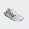Trainingsschuh ADIDAS PERFORMANCE "DROPSET BASE-TRAININGSSCHUHE", Gr. 37, cloud weiß, matte silber, lime burst, Textil, sportlich, Schuhe