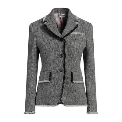 Blazer - Gray - Thom Browne Jackets