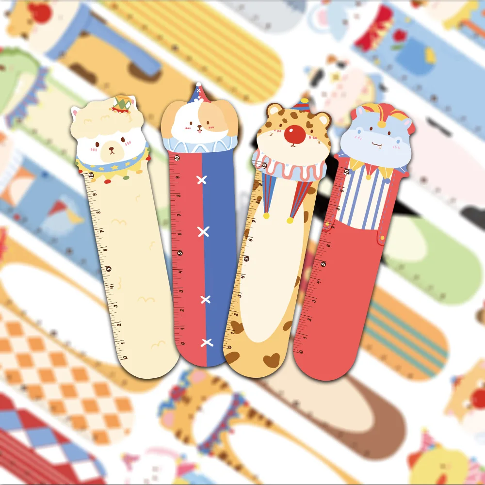 30/60PCS Wunderbare Tier Zirkus Serie Kreative Lesezeichen Schule Bibliothek Buchhandlung Leseseite Tags Lesezeichen Kinder Geschenk Image