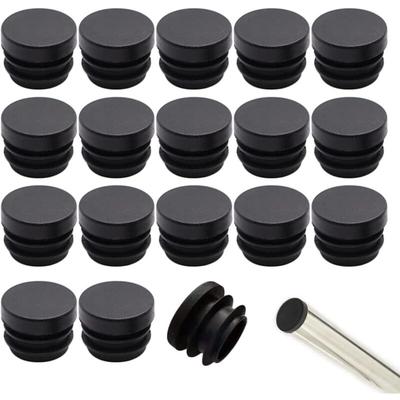 Stuhlkappe, 16 mm, 32 Stück, Stuhlkappe, runde Kunststoffkappe, Kappen, Stuhlrohrkappen, Image