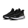 Slip-On Sneaker PUMA "SOFTRIDE ENZO 5 HYPE", Gr. 41, schwarz-weiß (puma schwarz, puma weiß, puma silber), Textil, sportlich, Schuhe