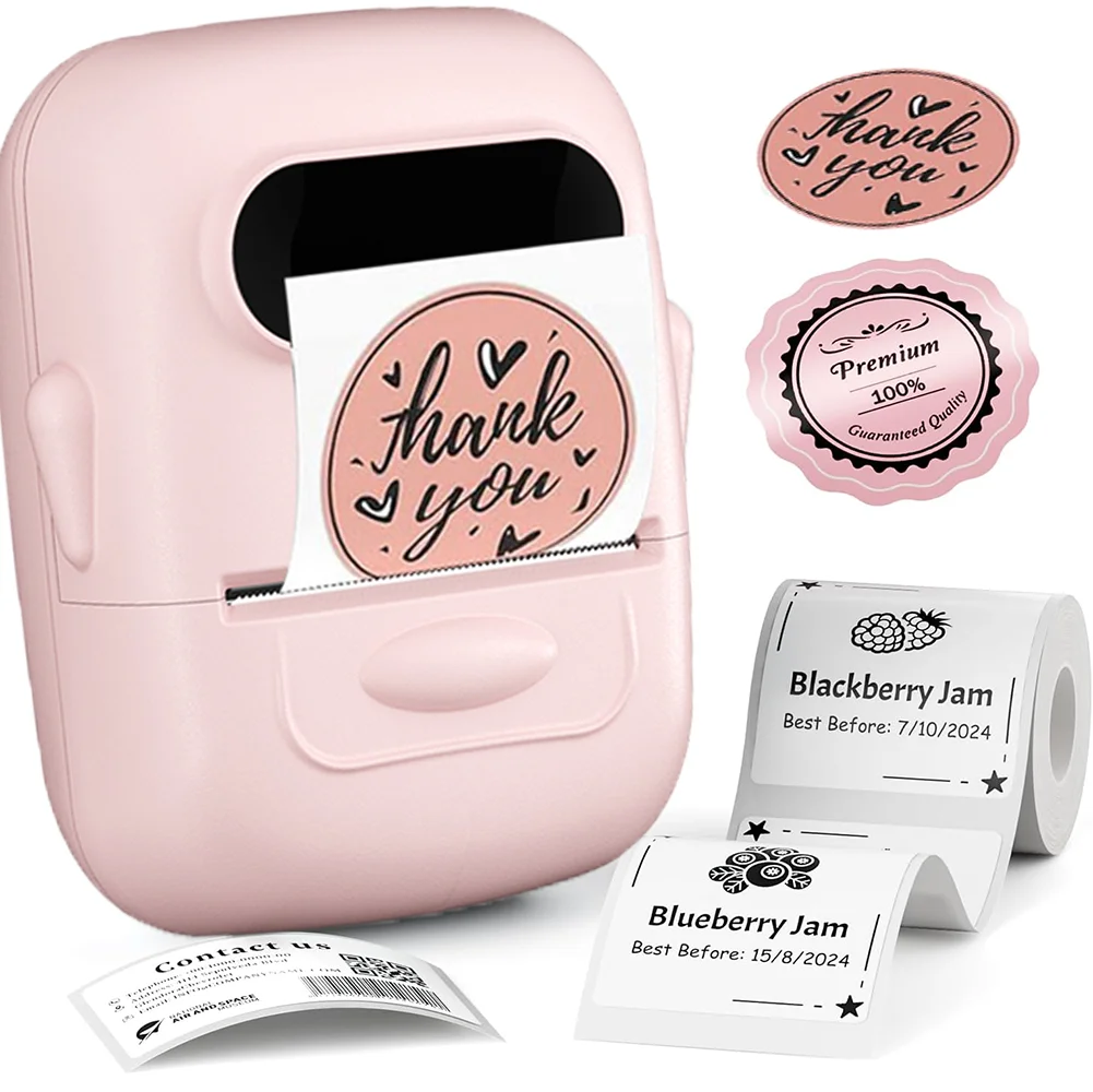 Marklife – imprimante d'étiquettes thermiques P50, Portable, sans encre, Bluetooth, pour bureau, cuisine, école, cadeau/bricolage créatif
