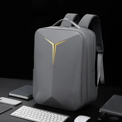 Backpack Hard Shell E-Sports Backpack Cross-Border Fashion School Bag Laptop Bag Business Travel 18inch Computer Bag Commuting Business Travel Bag