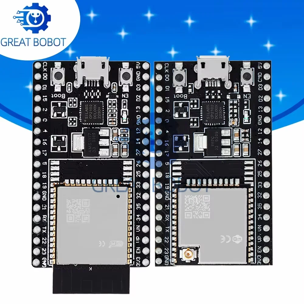 ESP32 – Dev-KitC-Kernplatine: ESP32-Entwicklungsplatine für Arduino mit ESP32 – WR – 32D und ESP32 – WR – 32U Image