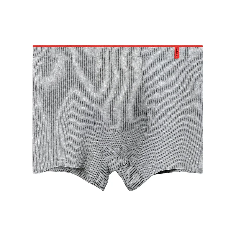 Baumwolle antibakterielle Unterwäsche Herren Boxershorts Jungen kurze Shorts Bewegung Boxer Herren Trend große Unterhose Image