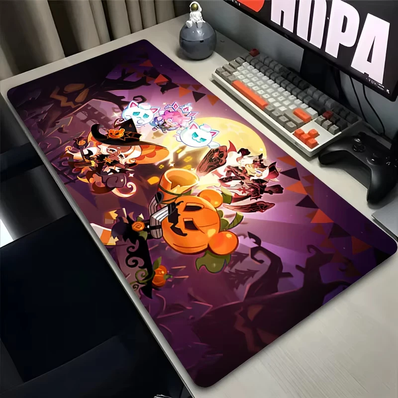 Mauspad, rutschfestes Gummi-Mauspad, Laptop, Gamer, Schrank, Tastatur, Pad, Büro, Computer, Cookies Run Kingdom, Gaming-Schreibtisch-Mauspad Image