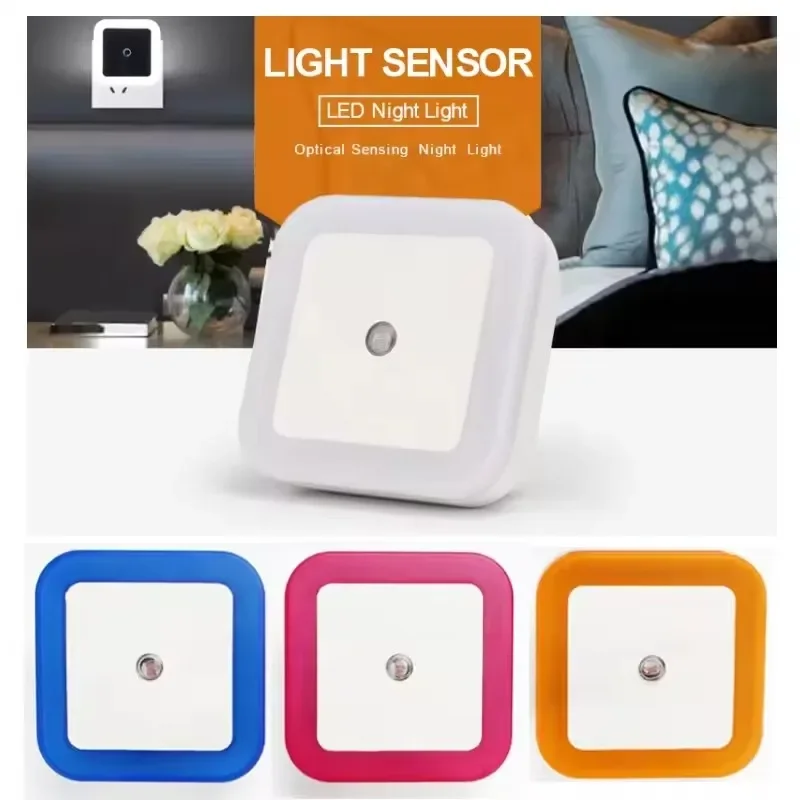LED Nachtlicht Motion Sensor Licht Drahtlose Nacht Lampe Kinder Schlafzimmer Nachttisch Licht EU/Us-stecker Lampe Schiff zubehör