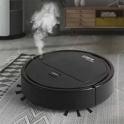 Portable Robot Vacuum Cleaner Rechargeable Vacuum Cleaner Wet Dry Vacuum Cleaner Smart Robot Vacuum Cleaner Image