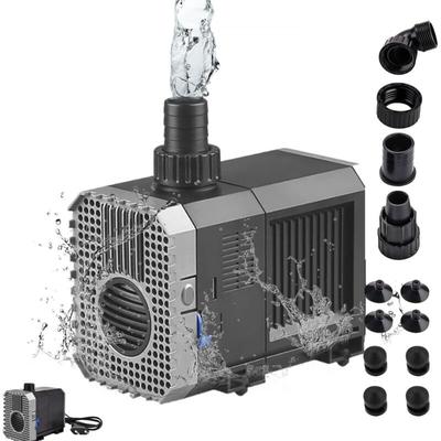 Niemals verwendet] Futterpumpe, Tauchwasserpumpe, Mini-Aquariumpumpe, 3000 l/h, Teichpumpe, 55 w, Image