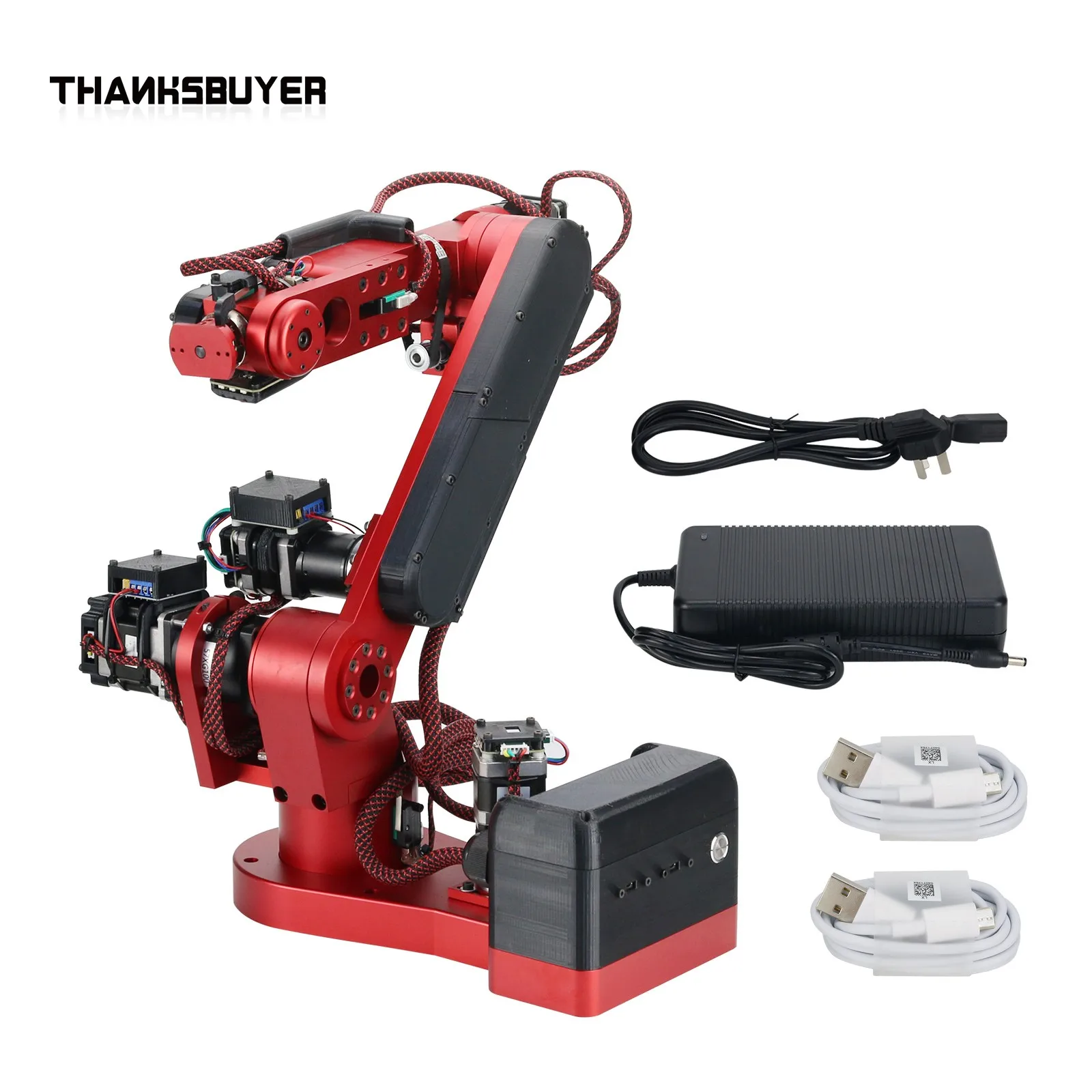 AR4 6DOF Roboterarm Roboterarm Desktop Mechanischer Arm mit Motorsteuerung ROS Open Source 2 kg Last mit/keine elektrische Halterung Image