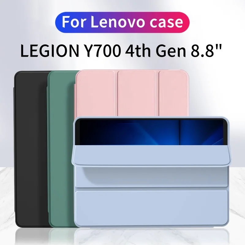 Für Lenovo LEGION Y700 2025 Fall 4. Generation 8,8 zoll TB322FC Flip Stand PU Schutzhülle für Y700 Gen 4 8,8 "Zubehör Image