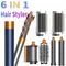 6 in 1 Blow Dryer Brush Negative Ion Hair Styler Set Hot Air Styler for Auto Curling Hair Styling Tools Best Gift for Women