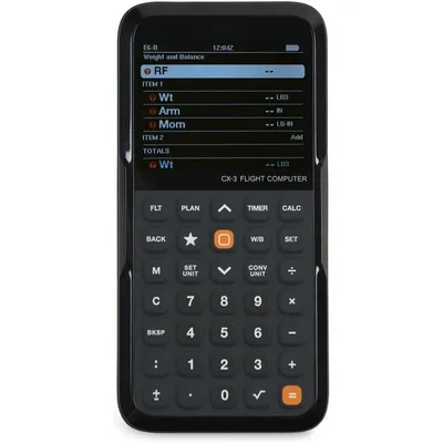 CX-3 Flight Computer – Advanced Electronic E6B for Accurate Flight Planning and FAA Exam Preparation
