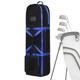 Golf Bag Travel,Wheeled Clubs Storage Pouch - Waterproof Foldable Golf Bag for Airplane Outdoor Range Beach Practice Women Men Transport