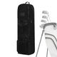 Golf Travel Bag | Wheeled Clubs Storage Pouch,Waterproof Foldable Golf Bag for Airplane Outdoor Range Beach Practice Women Men Transport