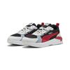 Sneaker PUMA "X-Ray 3 Sneakers Erwachsene", Gr. 48, schwarz for all time rot feather gray, Obermaterial: Synthetik, Textil; Futter: Textil; Innensohle: Textil; Laufsohle: Synthetik, Gummi, Schuhe