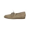 Bootsschuh PAUL GREEN "Paul Green Halbschuhe Veloursleder", Damen, Gr. 42, beige, Veloursleder, casual, Schuhe