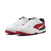 Sneaker PUMA "Rebound Retro Sneakers Erwachsene", Gr. 39, rot (weiß for all time rot schwarz), Obermaterial: Leder; Futter: Textil; Innensohle: Textil; Laufsohle: Gummi, Schuhe