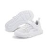 Sneaker PUMA "Trinity Sneakers Kinder", Kinder, Gr. 30, weiß (weiß silber metallic), Obermaterial: Synthetik, Textil; Futter: Textil; Innensohle: Textil; Laufsohle: Synthetik, Gummi, Schuhe