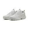 Sneaker PUMA "Milenio Tech Leather Sneakers Erwachsene", Gr. 41, grau (feather gray weiß), Obermaterial: Textil, Kuhleder, Synthetik; Futter: Textil; Innensohle: Textil; Laufsohle: Gummi, Schuhe