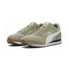 Sneaker PUMA "ST MILER Sneakers Erwachsene", Gr. 48, lux army weiß gum grün beige, Obermaterial: Synthetik, Kuhleder, Textil; Futter: Textil; Innensohle: Textil; Laufsohle: Gummi, Schuhe