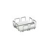APS - Serviettenhalter wire 19 x 6,5 x 19 cm (b x h x t) silber