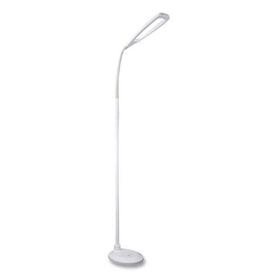 OttLite Wellness Series Flex LED Floor Lamp, 49" to 71" High, White (OTTCSP9300W) Each