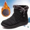 Frauen Stiefel Winter Stiefel Für Frauen Schuhe Warm Halten Schnee Stiefel Walking Weibliche Zipper Botines Winter Botas Mujer Größe 36-42