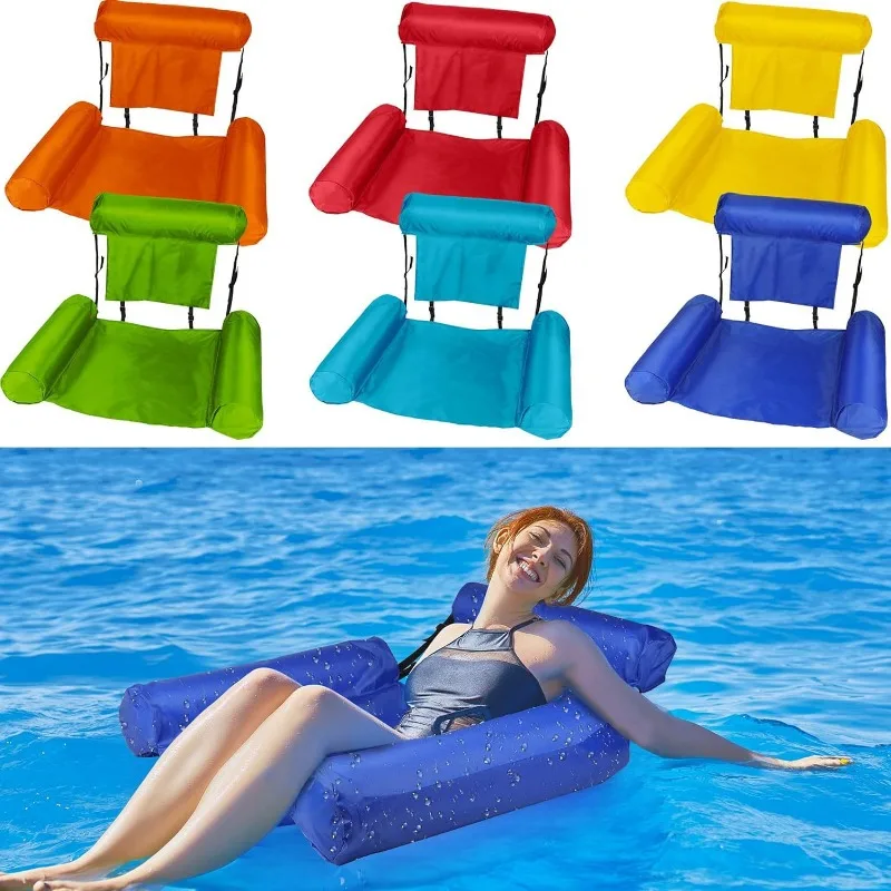 Aufblasbare Matratzen Wasser Schwimmbad Zubehör Hängematte Lounge Stühle Pool Float Wasser Sport Spielzeug Float Matte Pool Spielzeug Image
