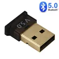 Adattatore USB Bluetooth 5.0 Trasmettitore Ricevitore Audio Bluetooth Dongle Bluetooth Adattatore USB wireless per PC Laptop Computer