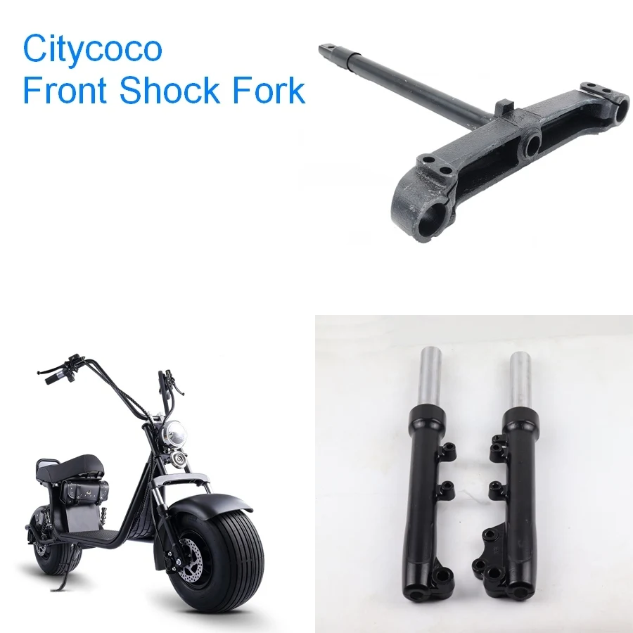 Citycoco Elektrische Roller Gabel Schock Steering Rod Boden Allied Bord Für Chinesische Halei Elektrische Roller Teile Image