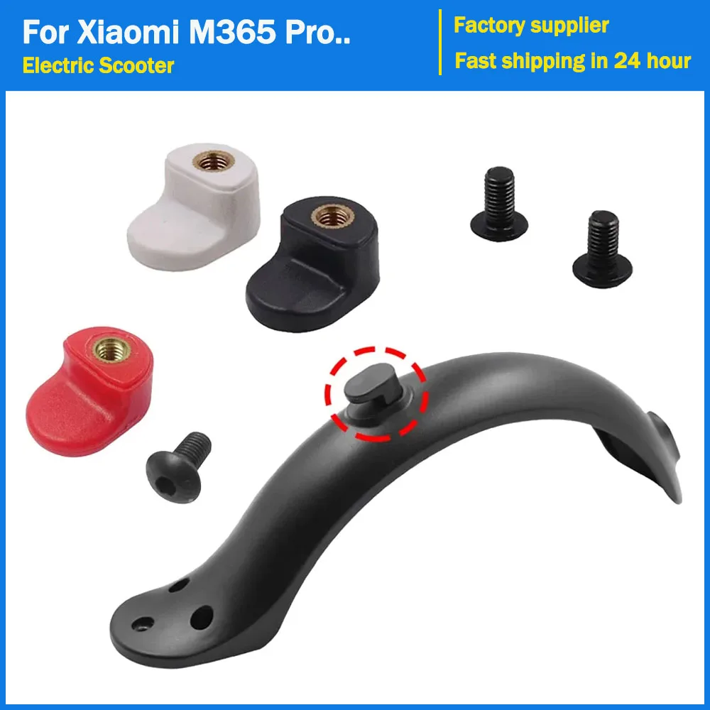 Hinterer Kotflügelhaken für Xiaomi M365 Pro 1s Elektroroller Klappkrafthaken Zubehör Mudapron Schraube Ersatzzubehör Image