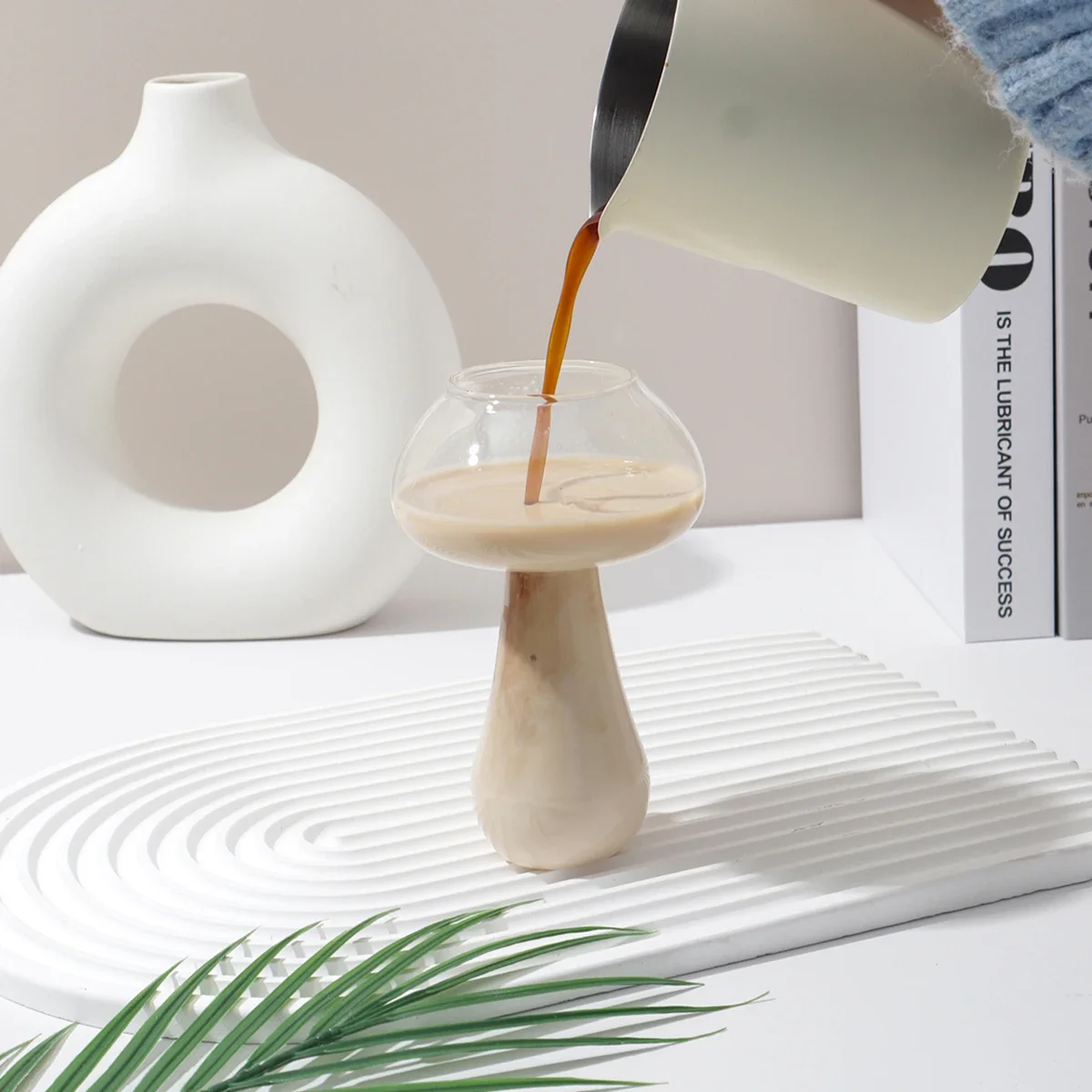 1pc/2pcs Pilz Cocktail Glas Tasse Für getränke Bier Kreative Klare Wein Gläser Kaffee Tassen Drink Bar werkzeug