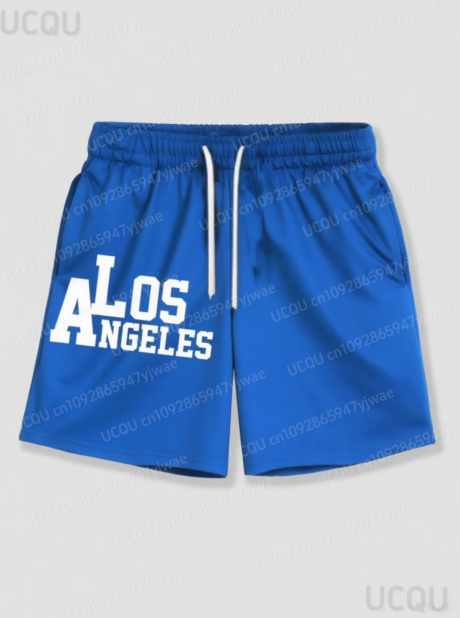 Sommer Herren Boardshorts LOS ANGELES bedruckte Urlaubsbadehose Schnelltrocknende hawaiianische Strandshorts Herrenbekleidung Image