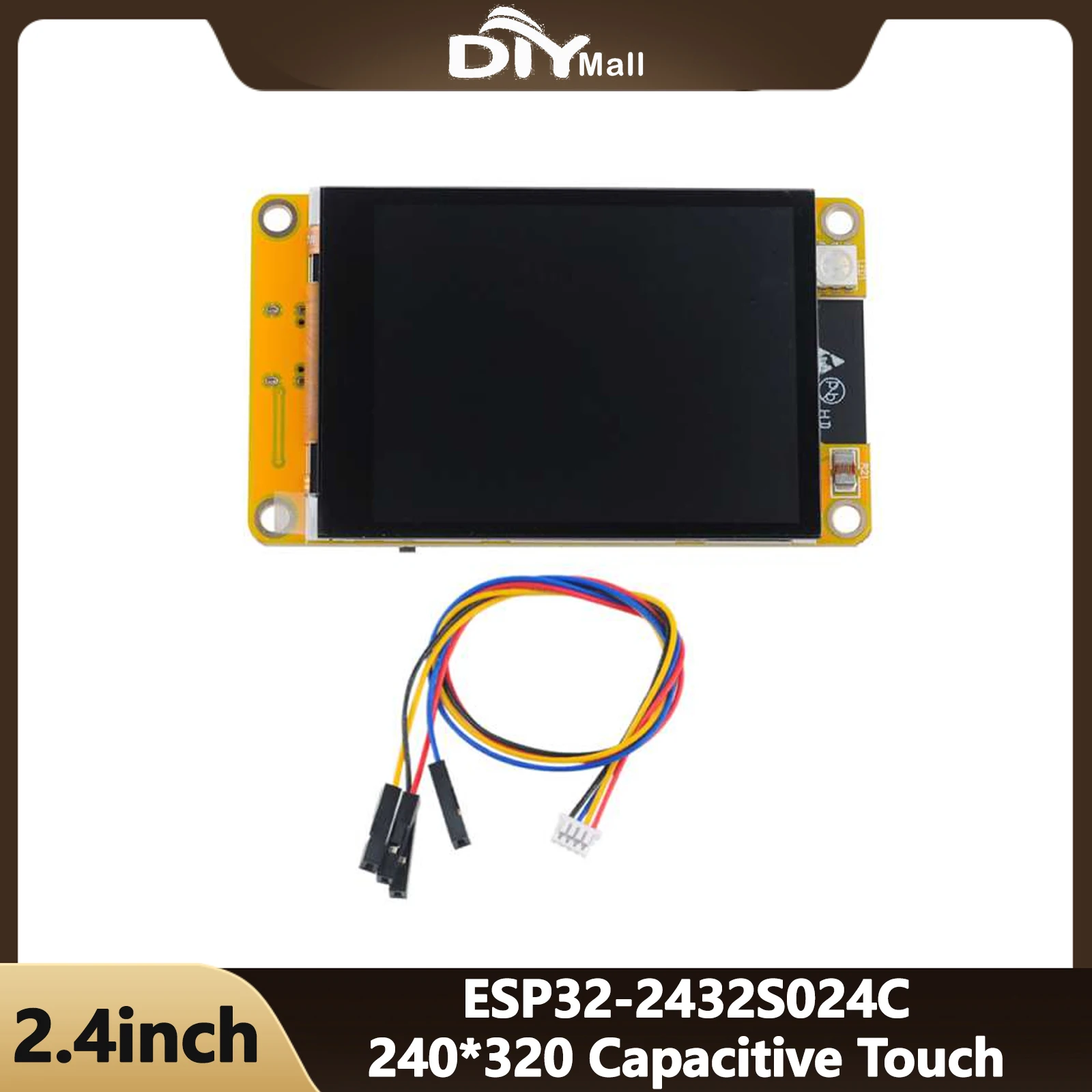 2,4 "ESP32 Display Bildschirm LCD TFT Modul Kapazitive Touch ESP32 Entwicklung Board Modul WIFI + BT 240*320 ESP32-2432S024C Image