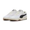 Sneaker PUMA "Tifosi Lux Sneakers Erwachsene", Gr. 45, bunt (weiß schwarz gum beige), Obermaterial: Leder, Synthetik; Futter: Textil, Synthetik; Innensohle: Textil; Laufsohle: Gummi, Schuhe