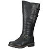 Stiefel REMONTE "Remonte Stiefel Lederimitat", Damen, Gr. 37, schwarz, Lederimitat, casual, Schuhe