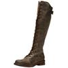 Bikerboots FELMINI "Felmini Stiefel Leder", Damen, Gr. 37, braun (tobacco), Leder, casual, Schuhe