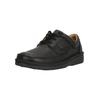 Schnürschuh CLARKS "Nature X Ease", Herren, Gr. 44, schwarz, Leder, elegant, Schuhe, mit dämpfender Sohle