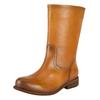 Stiefel FELMINI "Felmini Stiefel Leder", Damen, Gr. 41, braun (mittelbraun), Leder, casual, Schuhe