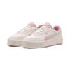 Sneaker PUMA "Carina Mia Satin Princess Sneakers Damen", Gr. 40.5, jasmine flower pinkscape pink, Obermaterial: Textil, Kuhleder, Synthetik; Futter: Textil; Innensohle: Textil; Laufsohle: Gummi, Schuhe