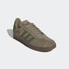 Sneaker ADIDAS ORIGINALS "GAZELLE", Gr. 39, orbit grün, focus olive, gold metallic, Leder, Synthetik, sportlich, Schuhe