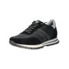 Sneaker BUGATTI "bugatti Sneaker Veloursleder", Herren, Gr. 44, schwarz, Veloursleder, casual, Schuhe