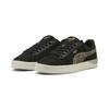 Sneaker PUMA "Jada Classic Animal Flair Sneakers Damen", Gr. 37.5, schwarz gold team regal rot, Obermaterial: Synthetik, Fell / Fur; Futter: Synthetik, Textil; Innensohle: Textil; Laufsohle: Gummi, Schuhe