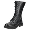 Schnürstiefel ANDREA CONTI "Andrea Conti Stiefel Leder", Damen, Gr. 39, schwarz, Leder, casual, Schuhe