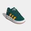 Sneaker ADIDAS ORIGINALS "CAMPUS 00S COMFORT CLOSURE ELASTIC LACES KIDS", Kinder, Gr. 26, collegiate grün, crew gelb, cloud weiß, Leder, Synthetik, sportlich, Schuhe, für Kinder