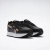 Sneaker REEBOK CLASSIC "REEBOK GLIDE RIPPLE DOUBLE", Gr. 42,5, schwarz, weiß, rose gold, Synthetik, Textil, sportlich, Schuhe