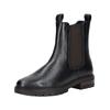 Stiefelette ARA "Ara Stiefelette Leder/Textil", Damen, Gr. 40, blau (dunkelblau), Leder, Textil, casual, Schuhe